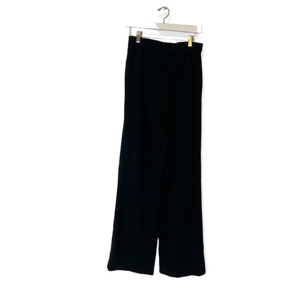 💼 Theory - Talbert Admiral Crepe Wide Leg Pants Black - XS - Picture 6 of 7